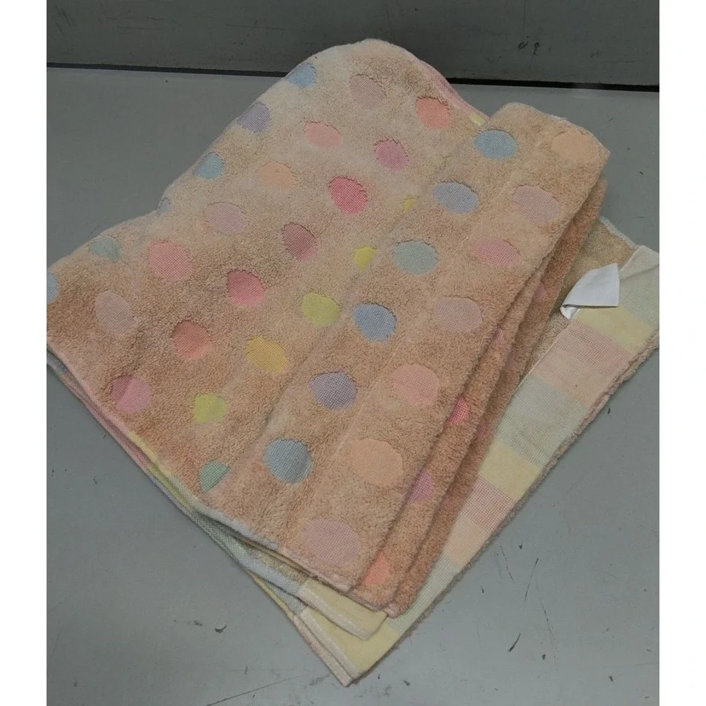 3 PCS Easter Hand Towel Bathroom Bunny Egg Rabbit 100% Cotton 13.4x30 Inch